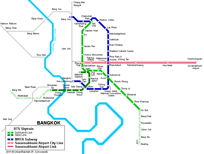 Metro de Bangkok - Tailandia - Asia